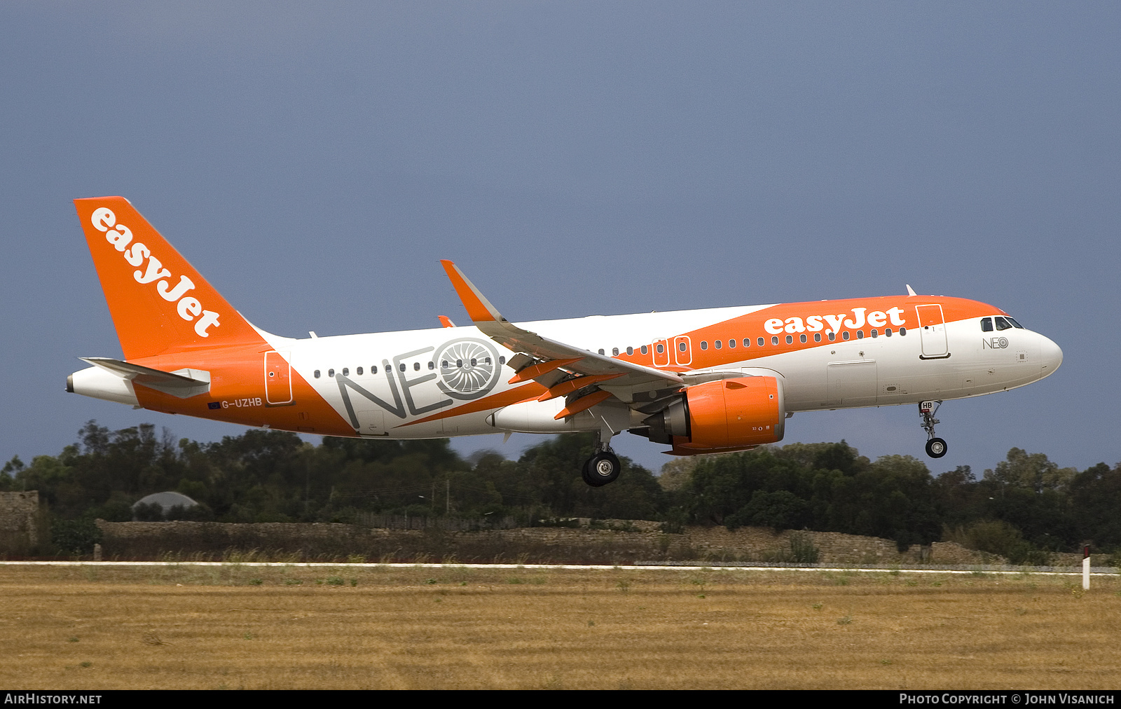 Aircraft Photo of G-UZHB | Airbus A320-251N | EasyJet | AirHistory.net #377373