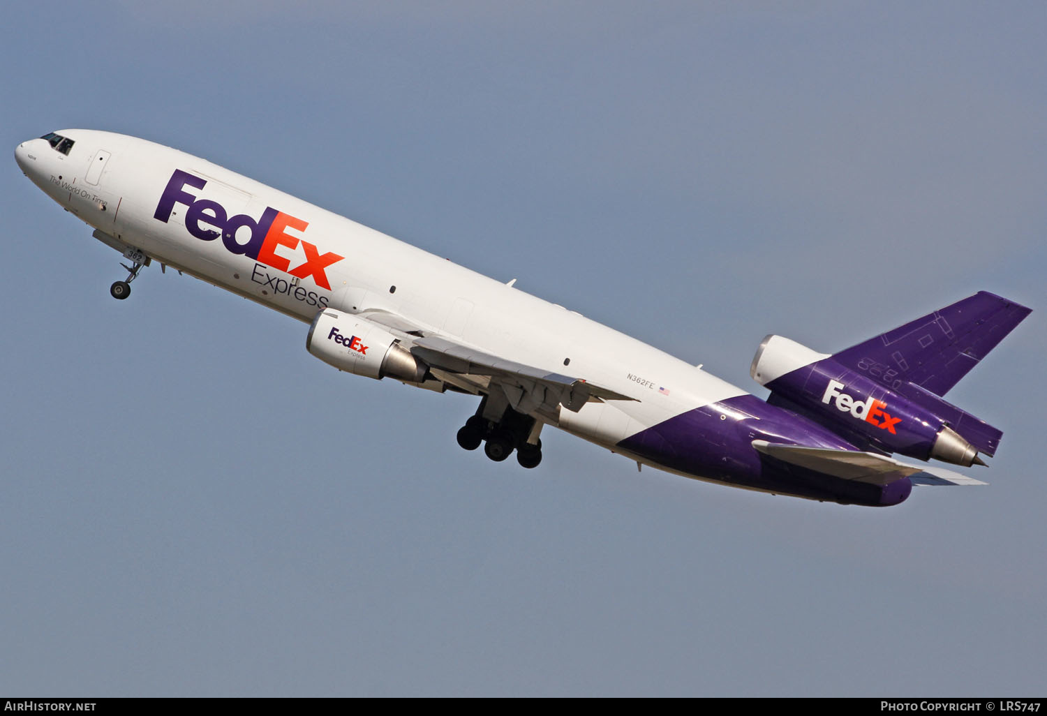 Aircraft Photo of N362FE | Boeing MD-10-10F | FedEx Express - Federal Express | AirHistory.net #377376