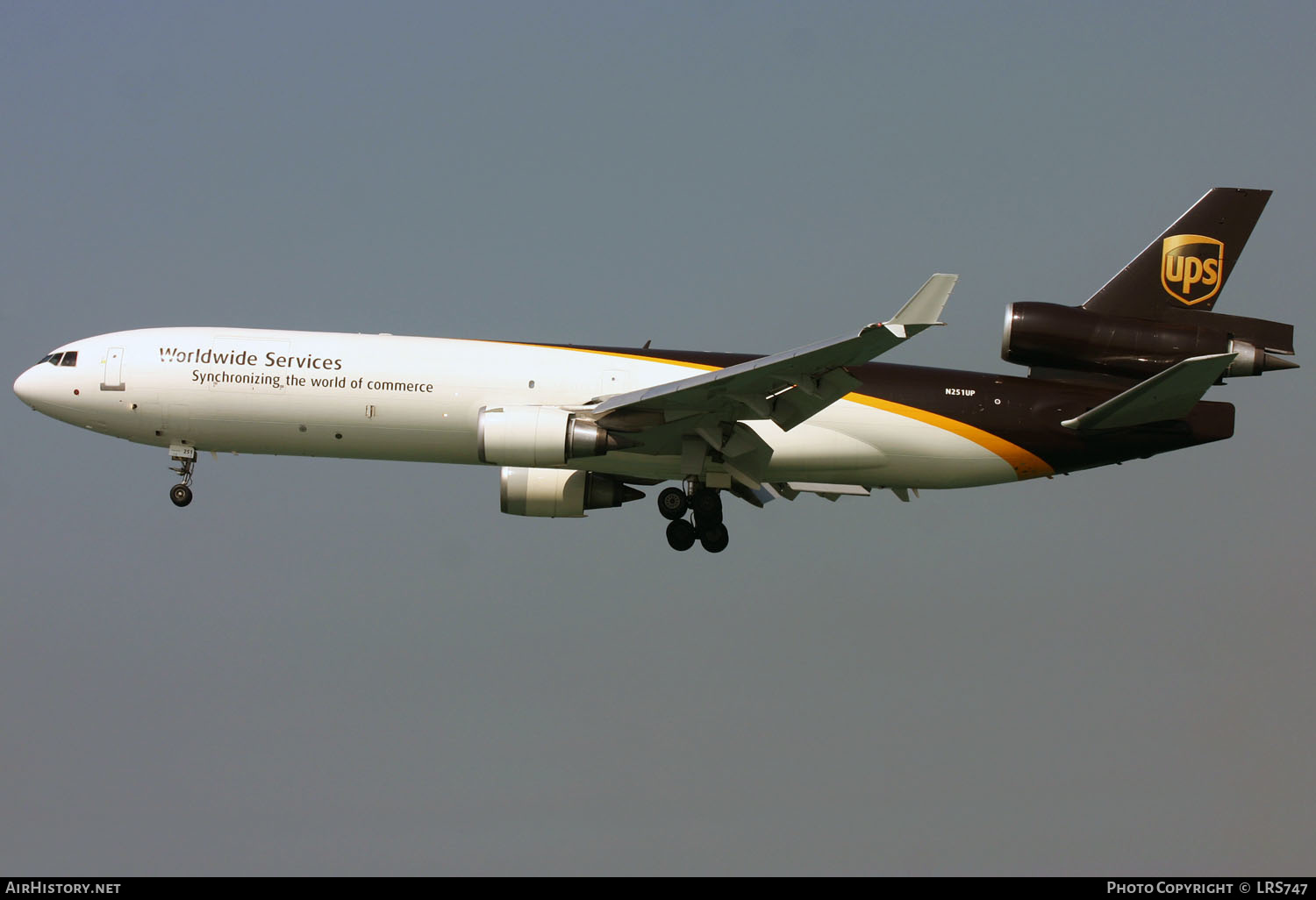 Aircraft Photo of N251UP | McDonnell Douglas MD-11/F | United Parcel Service - UPS | AirHistory.net #377390