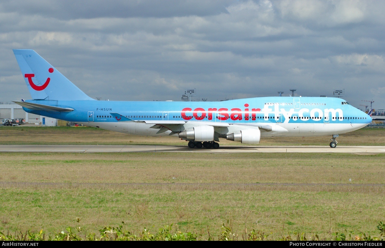 Aircraft Photo of F-HSUN | Boeing 747-422 | Corsairfly | AirHistory.net #377391