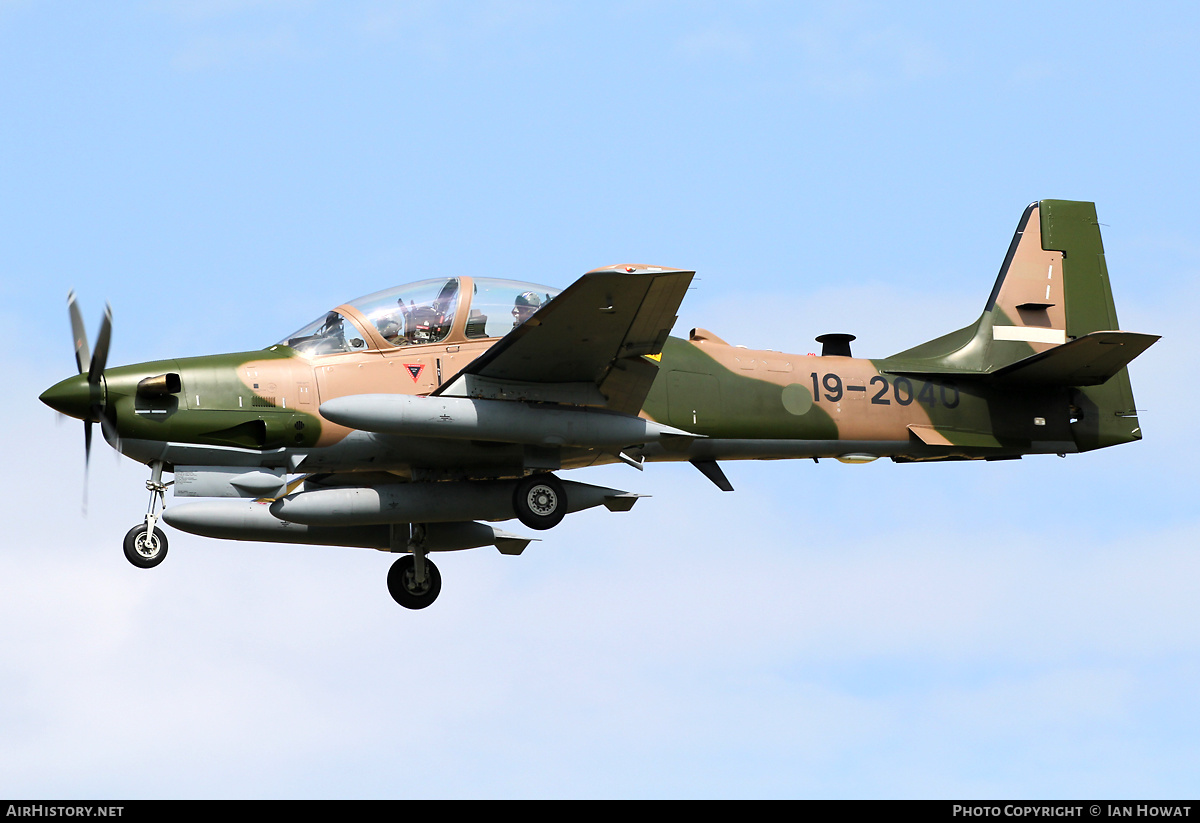 Aircraft Photo of 19-2040 | Embraer A-29B Super Tucano | USA - Air Force | AirHistory.net #377396