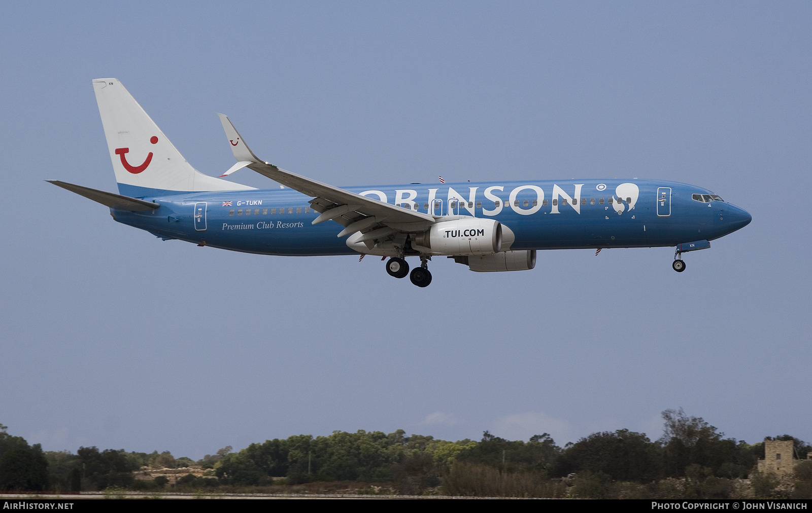 Aircraft Photo of G-TUKN | Boeing 737-8K5 | TUI | AirHistory.net #377400