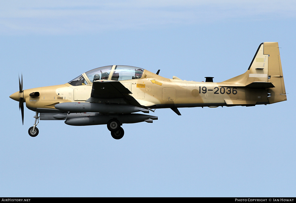 Aircraft Photo of 19-2036 | Embraer A-29B Super Tucano | USA - Air Force | AirHistory.net #377404