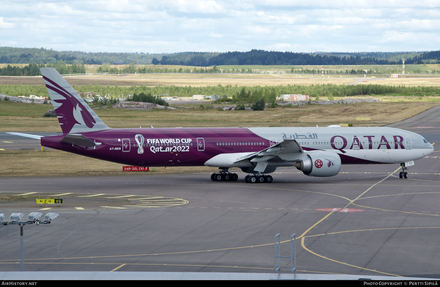 Aircraft Photo of A7-BEB | Boeing 777-3DZ/ER | Qatar Airways | AirHistory.net #377406