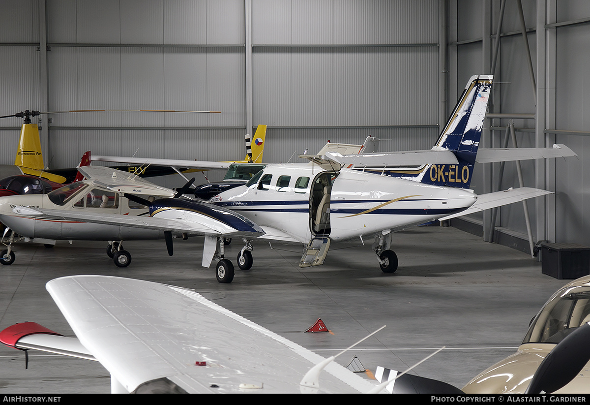 Aircraft Photo of OK-ELO | Cessna T303 Crusader | Elmontex Air | AirHistory.net #377410