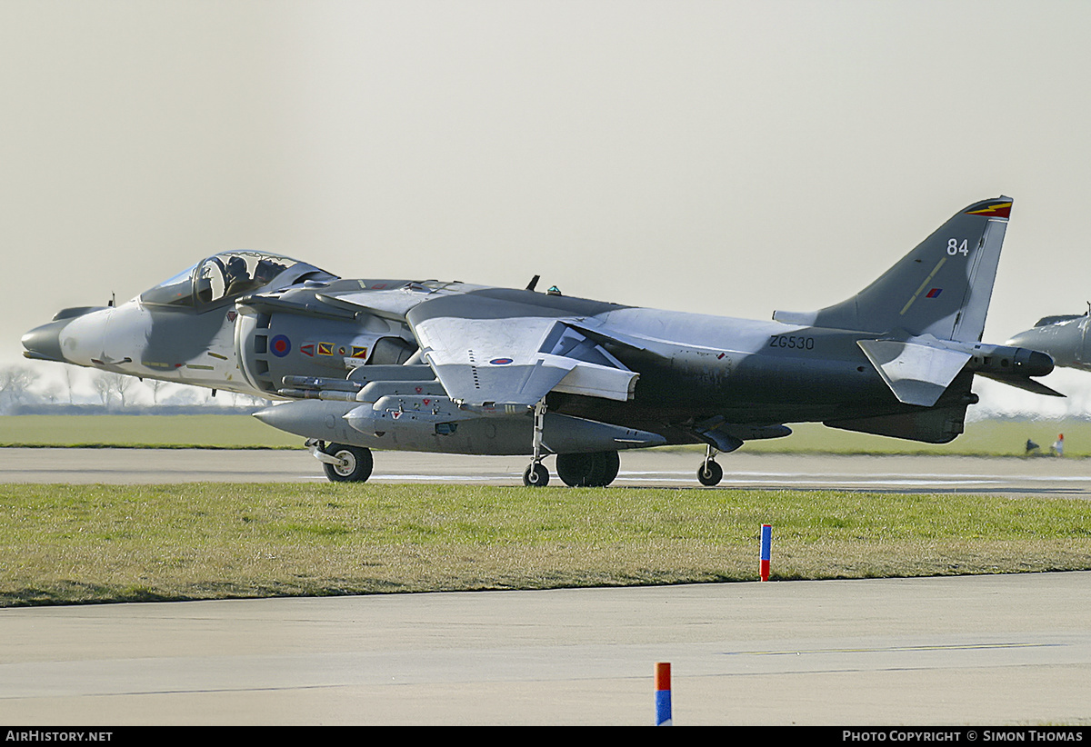 Aircraft Photo of ZG530 | British Aerospace Harrier GR7 | UK - Air Force | AirHistory.net #377440