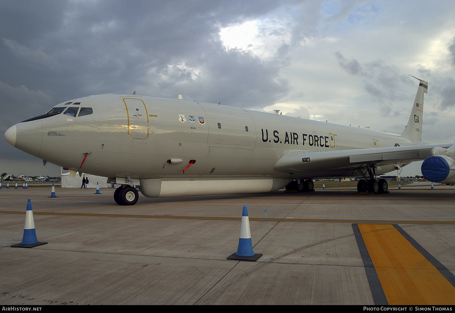 Aircraft Photo of 97-0201 / AF97-0201 | Boeing E-8C J-Stars (707-300C) | USA - Air Force | AirHistory.net #377448