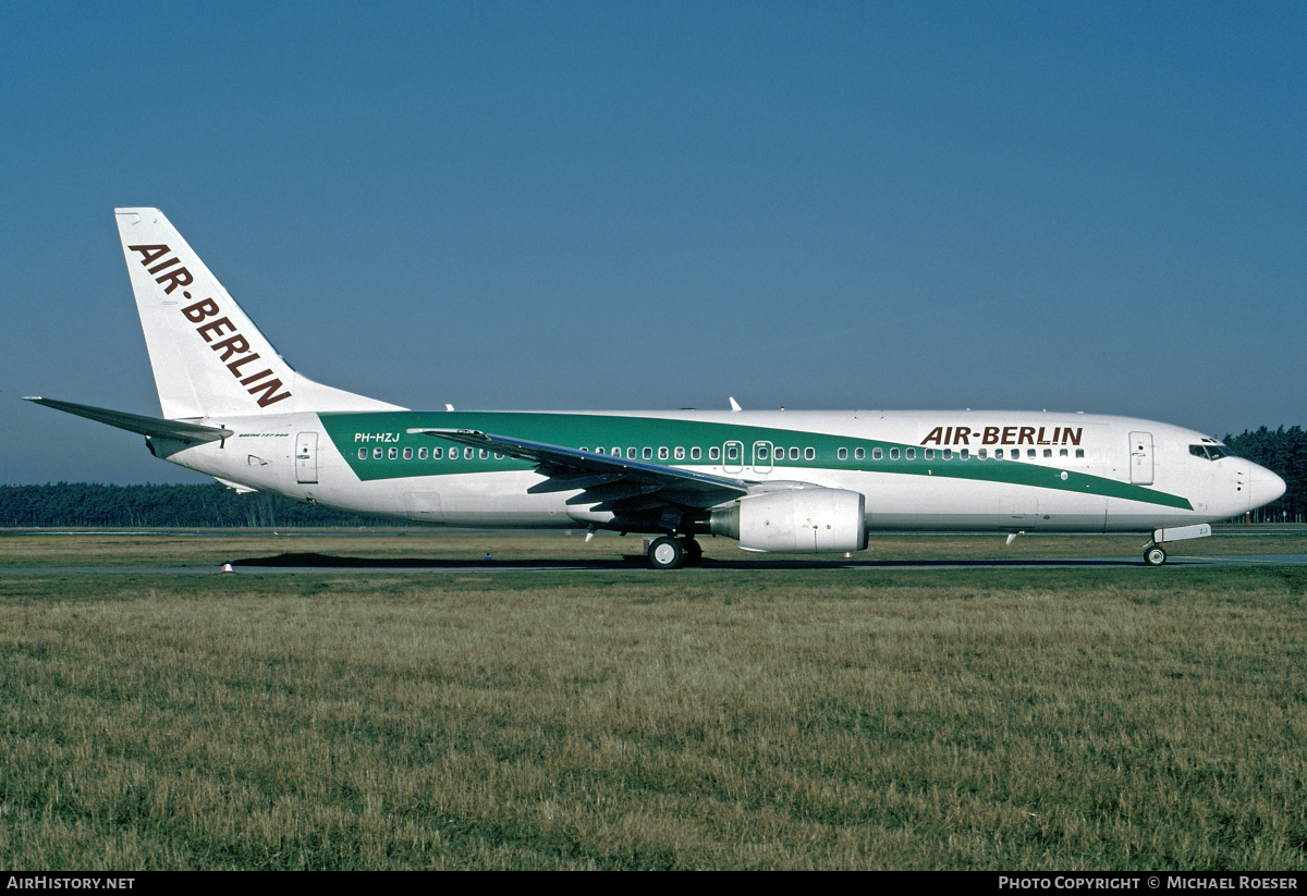 Aircraft Photo of PH-HZJ | Boeing 737-8K2 | Air Berlin | AirHistory.net #377451