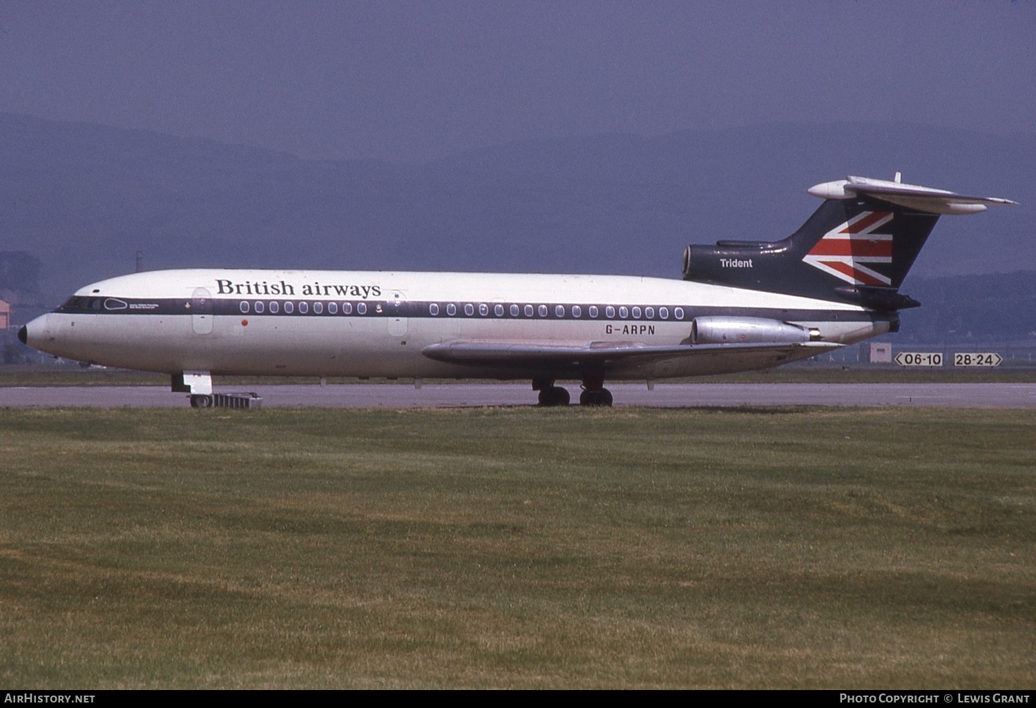 Aircraft Photo of G-ARPN | Hawker Siddeley HS-121 Trident 1C | British Airways | AirHistory.net #377470