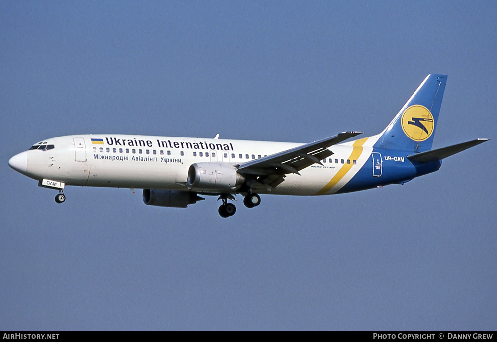 Aircraft Photo of UR-GAM | Boeing 737-4Y0 | Ukraine International Airlines | AirHistory.net #377485