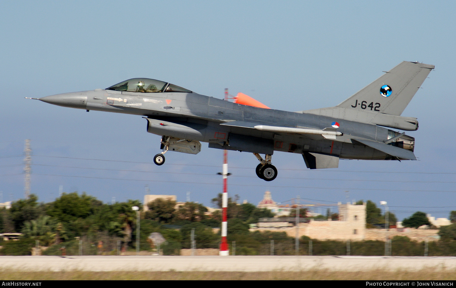 Aircraft Photo of J-642 | General Dynamics F-16AM Fighting Falcon | Netherlands - Air Force | AirHistory.net #377498