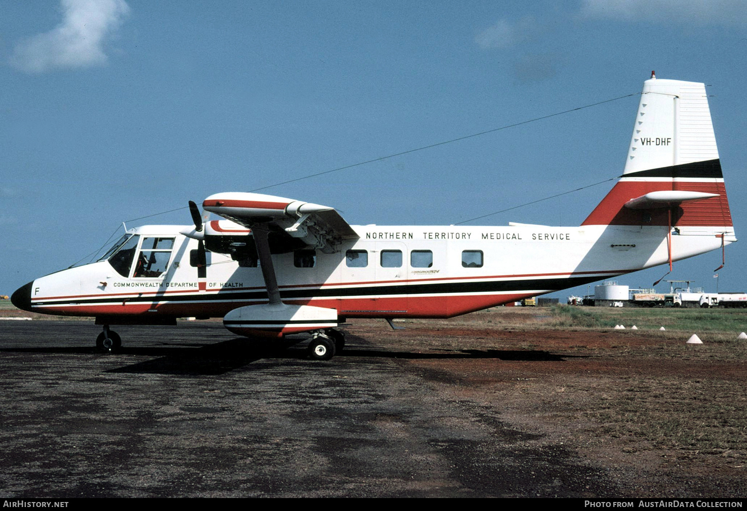 Aircraft Photo of VH-DHF | GAF N-24A Nomad | Northern Territory Medical Service | AirHistory.net #377501