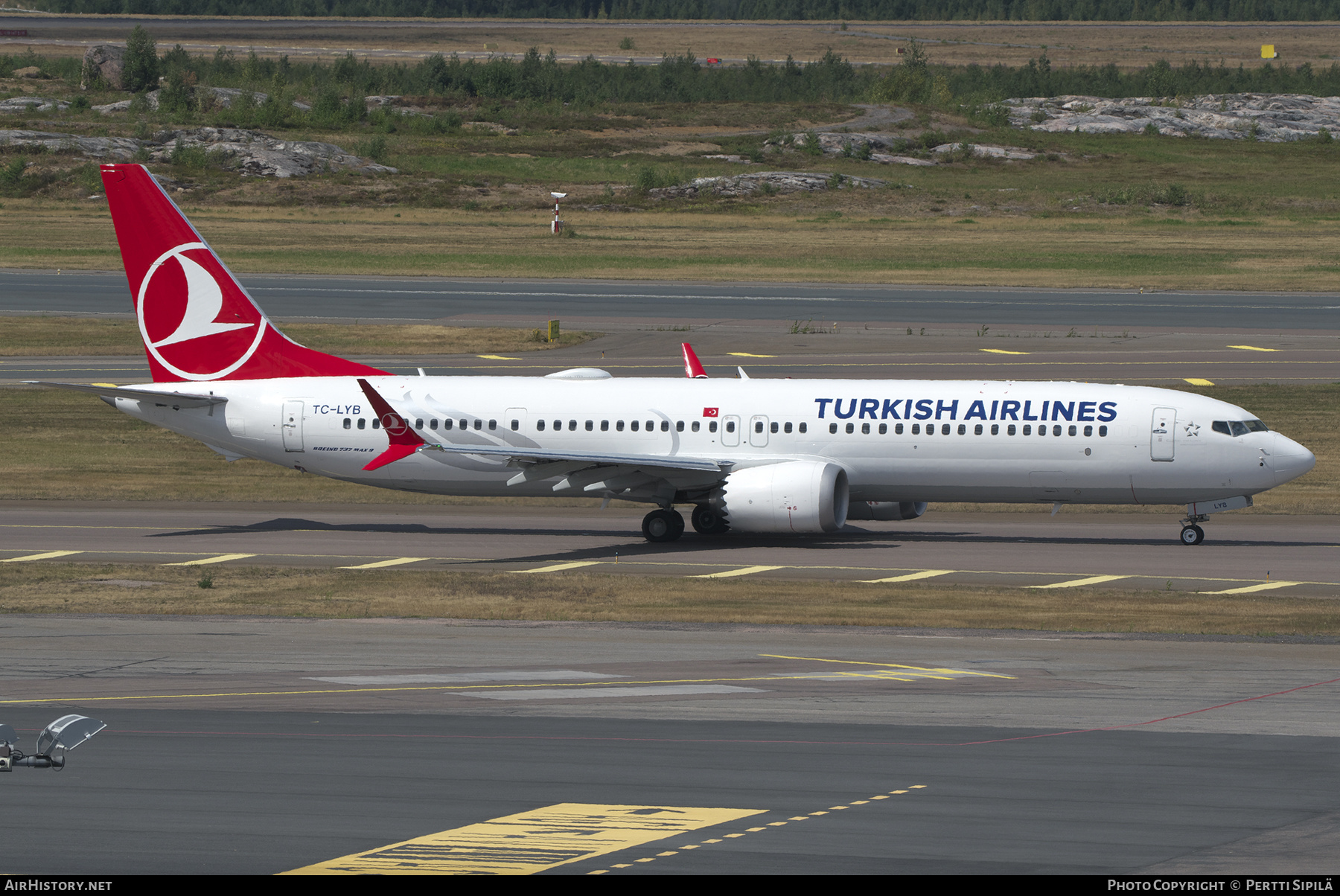 Aircraft Photo of TC-LYB | Boeing 737-9 Max 9 | Turkish Airlines | AirHistory.net #377517