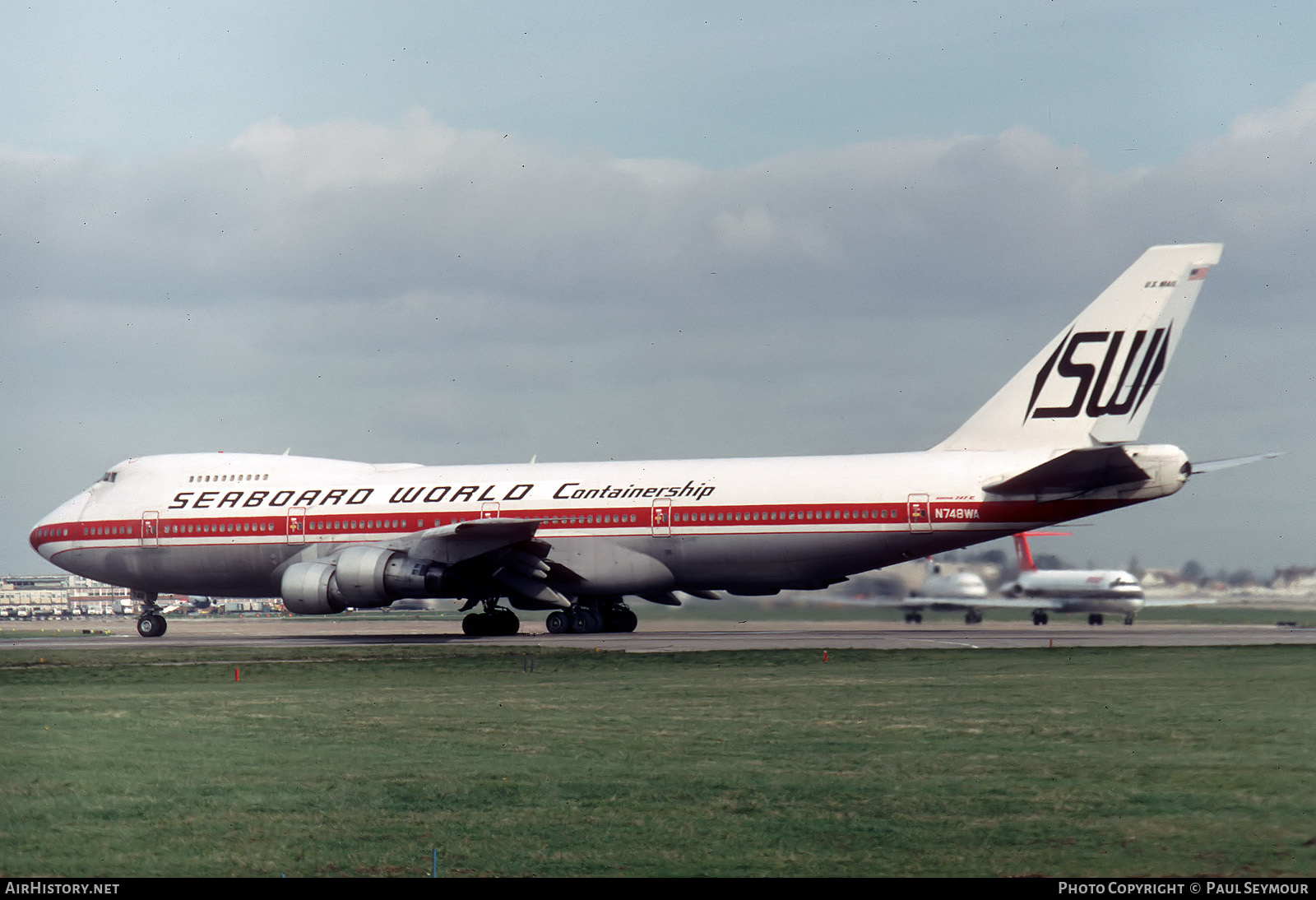 Aircraft Photo of N748WA | Boeing 747-273C | Seaboard World Airlines | AirHistory.net #377518