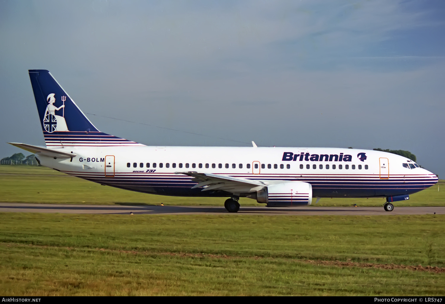 Aircraft Photo of G-BOLM | Boeing 737-3T0 | Britannia Airways | AirHistory.net #377521