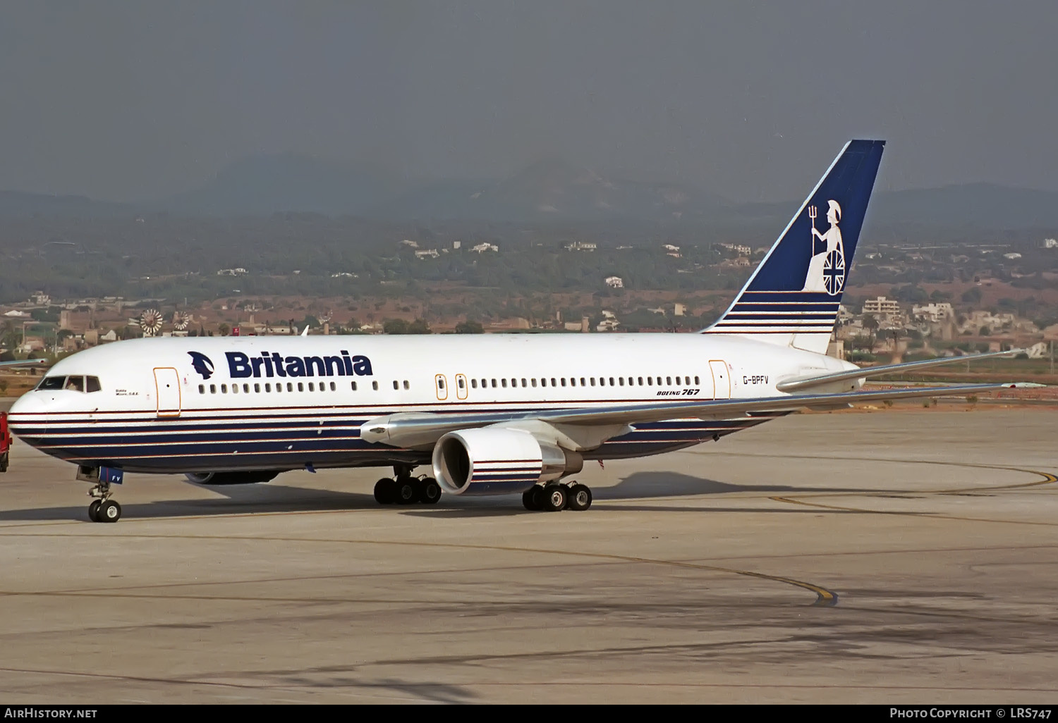 Aircraft Photo of G-BPFV | Boeing 767-204/ER | Britannia Airways | AirHistory.net #377524