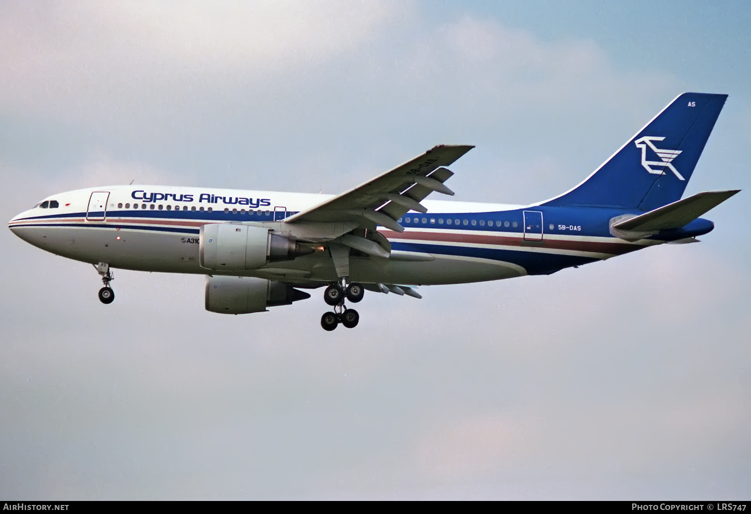 Aircraft Photo of 5B-DAS | Airbus A310-203 | Cyprus Airways | AirHistory.net #377527