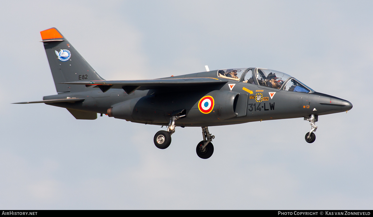 Aircraft Photo of E82 | Dassault-Dornier Alpha Jet E | France - Air Force | AirHistory.net #377537