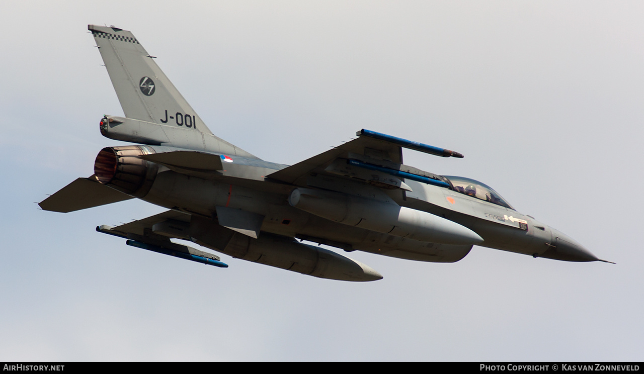 Aircraft Photo of J-001 | General Dynamics F-16AM Fighting Falcon | Netherlands - Air Force | AirHistory.net #377540
