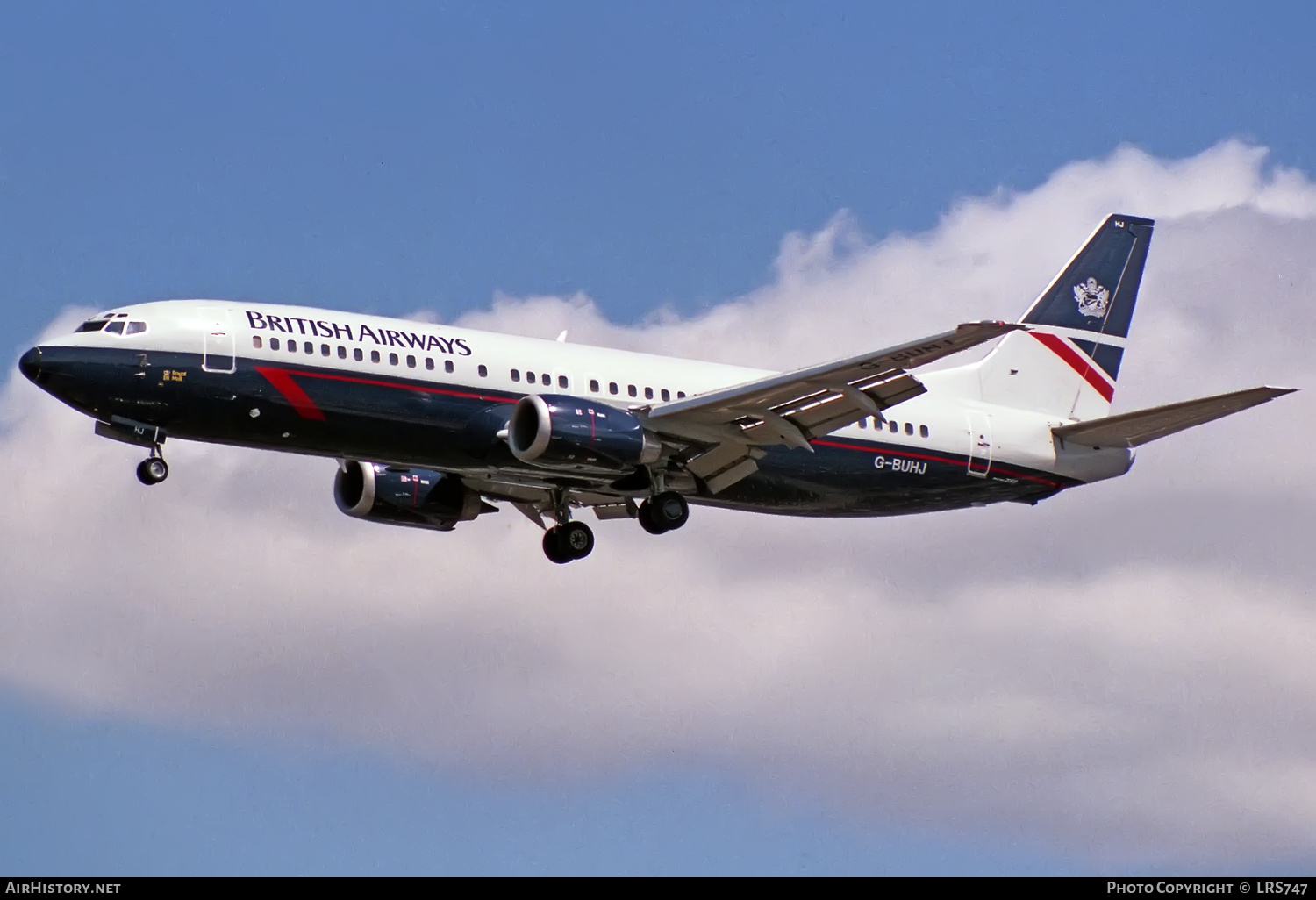 Aircraft Photo of G-BUHJ | Boeing 737-4Q8 | British Airways | AirHistory.net #377545
