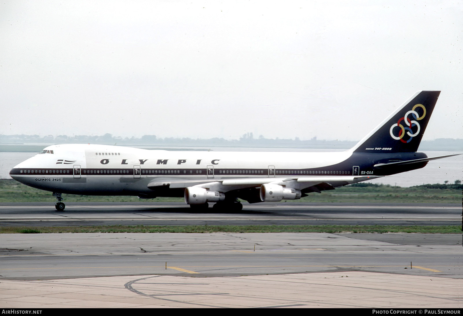 Aircraft Photo of SX-OAA | Boeing 747-284B | Olympic | AirHistory.net #377559