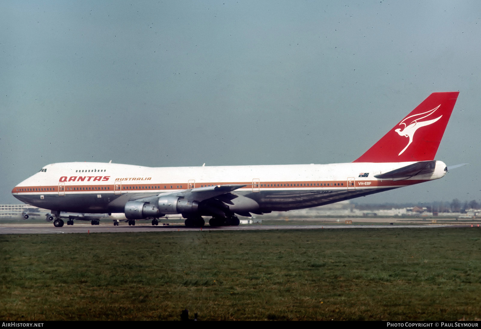 Aircraft Photo of VH-EBF | Boeing 747-238B | Qantas | AirHistory.net #377563