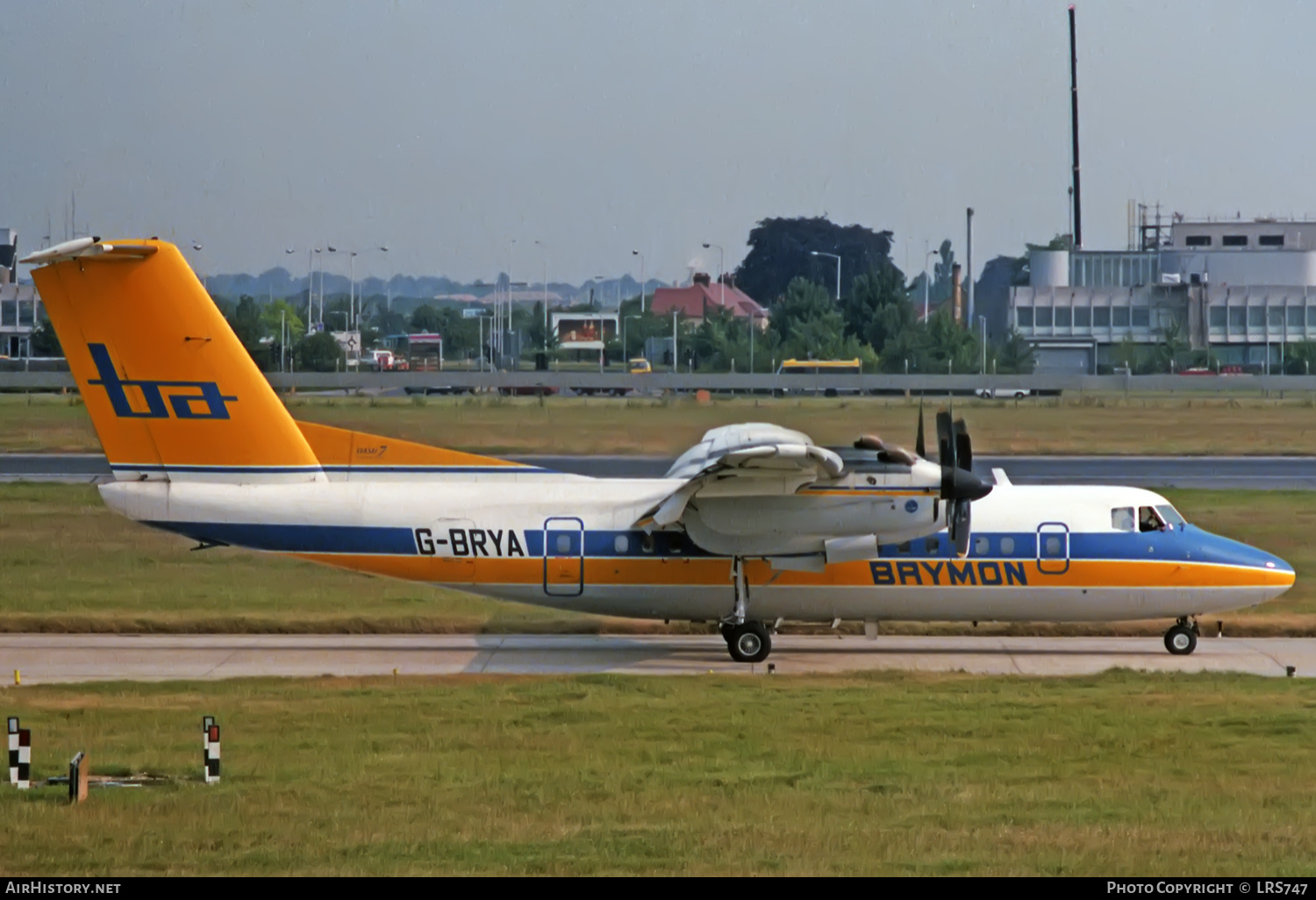 Aircraft Photo of G-BRYA | De Havilland Canada DHC-7-110 Dash 7 | Brymon Airways | AirHistory.net #377566