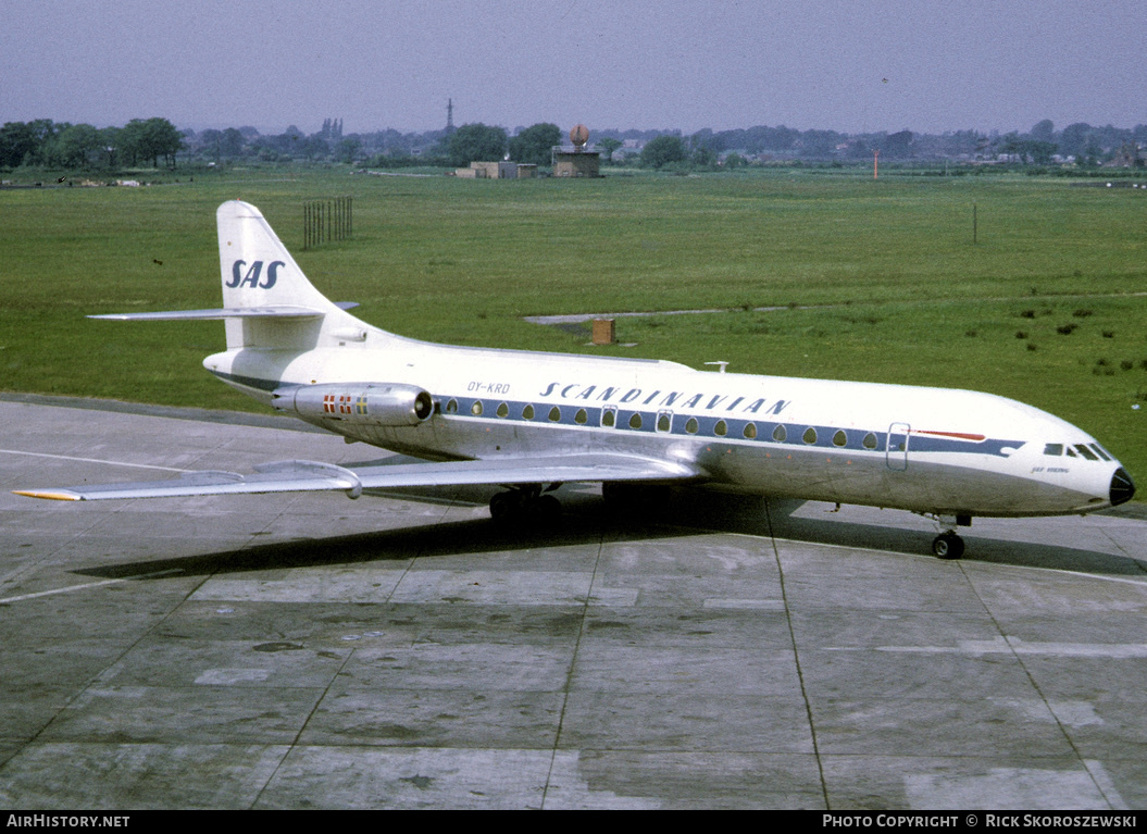 Aircraft Photo of OY-KRD | Sud SE-210 Caravelle III | Scandinavian Airlines - SAS | AirHistory.net #377587