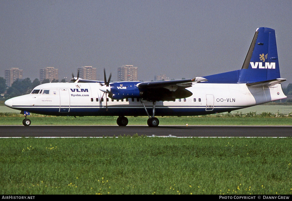 Aircraft Photo of OO-VLN | Fokker 50 | VLM Airlines | AirHistory.net #377603