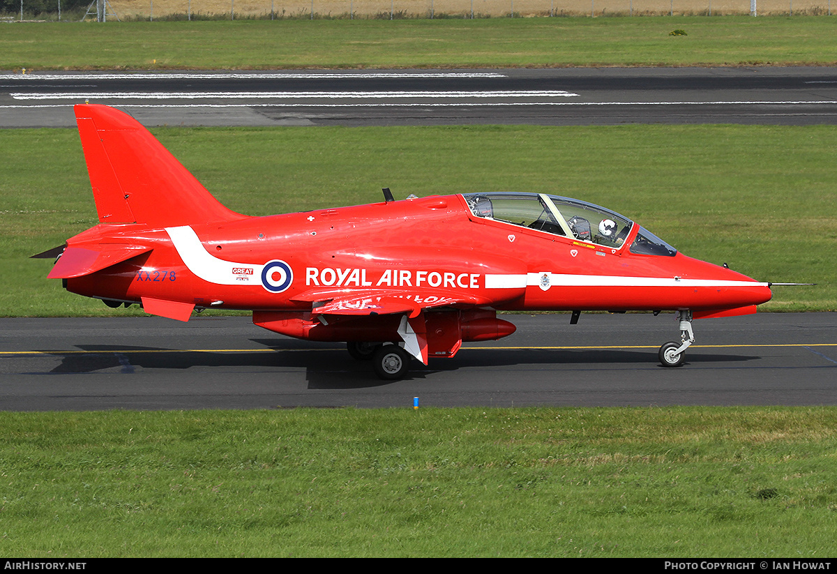 Aircraft Photo of XX278 | British Aerospace Hawk T1A | UK - Air Force | AirHistory.net #377622