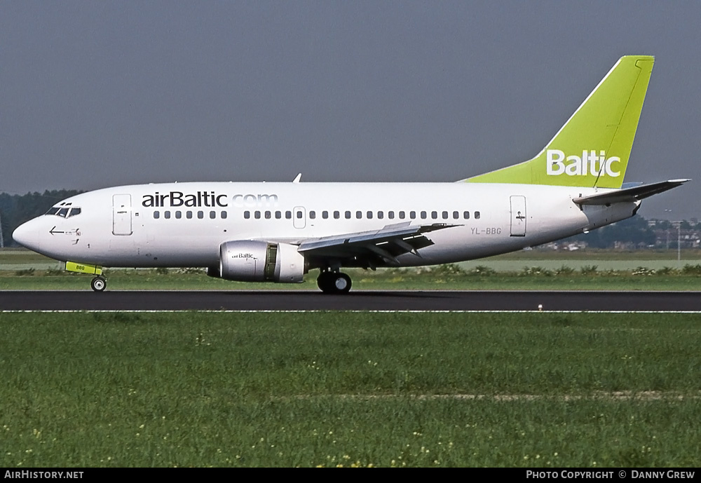 Aircraft Photo of YL-BBG | Boeing 737-548 | AirBaltic | AirHistory.net #377631