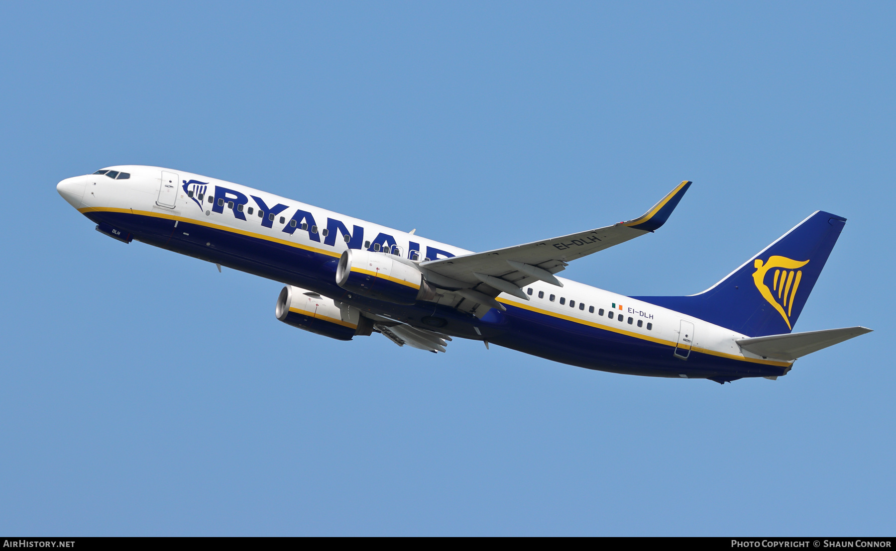 Aircraft Photo of EI-DLH | Boeing 737-8AS | Ryanair | AirHistory.net #377636