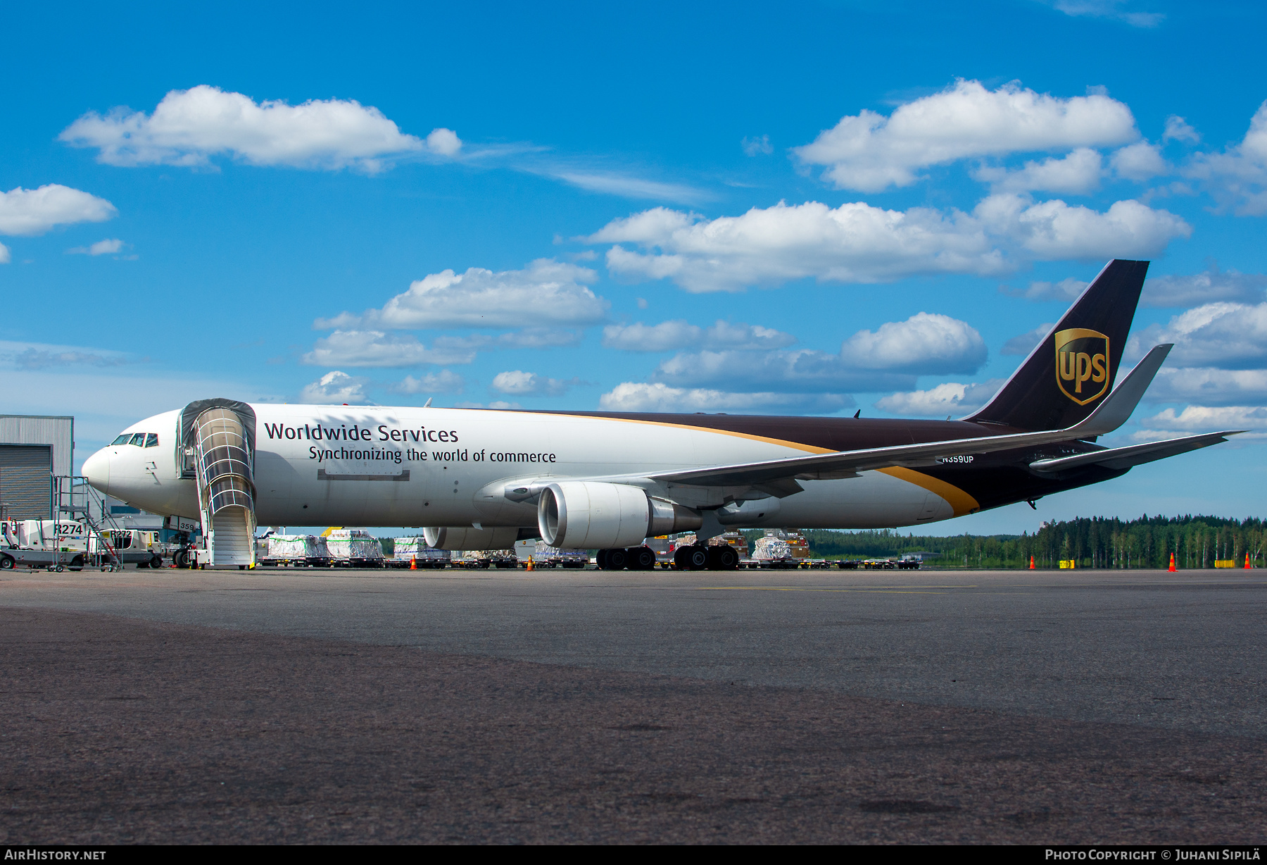 Aircraft Photo of N359UP | Boeing 767-34AF/ER | United Parcel Service - UPS | AirHistory.net #377654