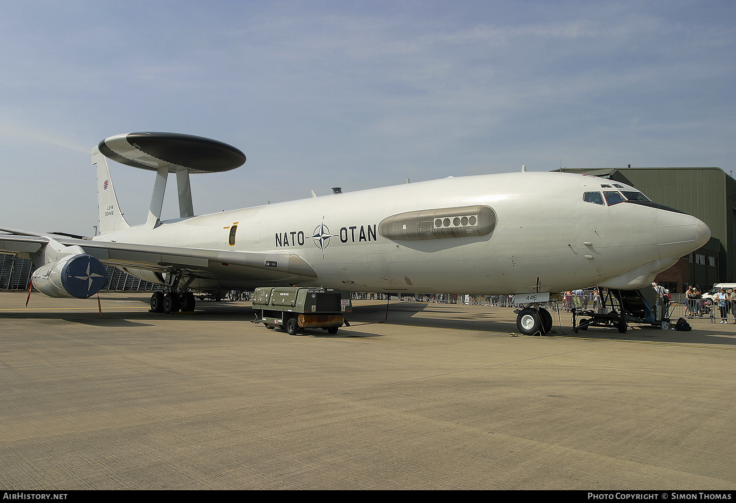 Aircraft Photo of LX-N90446 | Boeing E-3A Sentry | Luxembourg - NATO | AirHistory.net #377664