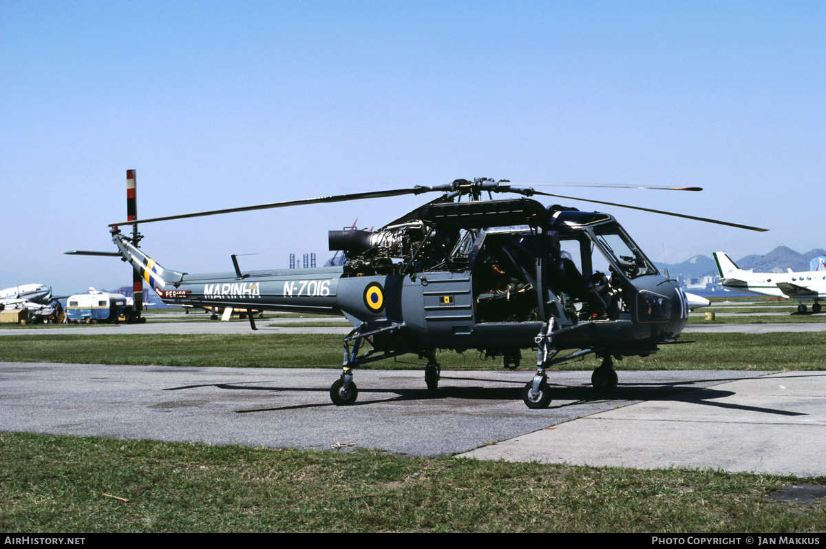 Aircraft Photo of N-7016 | Westland UH-2A (Wasp HAS1) | Brazil - Navy | AirHistory.net #377666