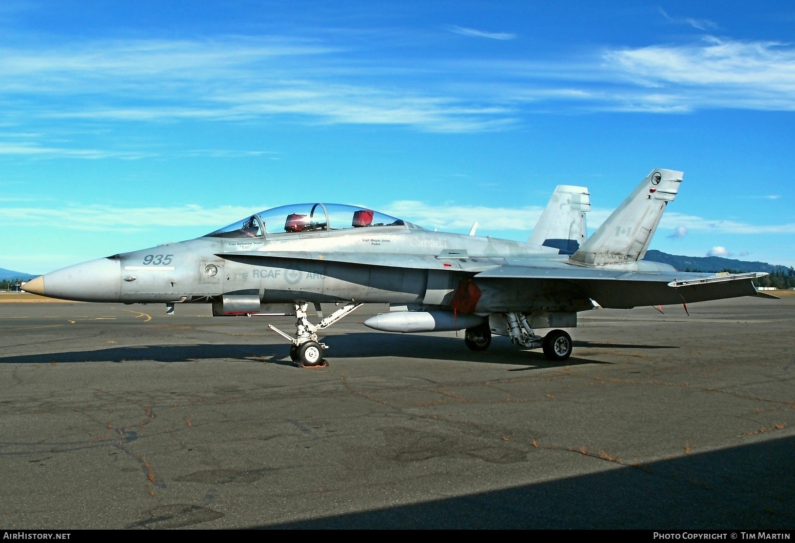 Aircraft Photo of 188935 | McDonnell Douglas CF-188B Hornet | Canada - Air Force | AirHistory.net #377678