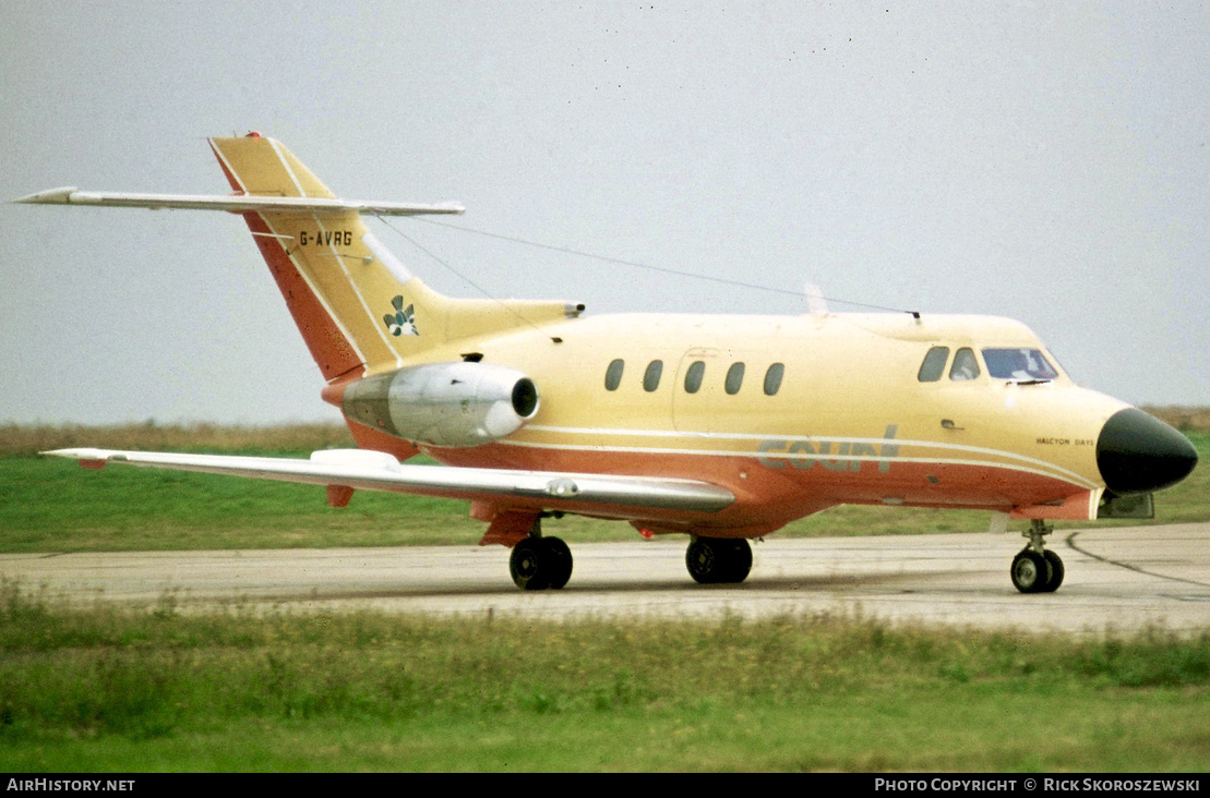 Aircraft Photo of G-AVRG | Hawker Siddeley HS-125-3B/RA | Court Line | AirHistory.net #377690