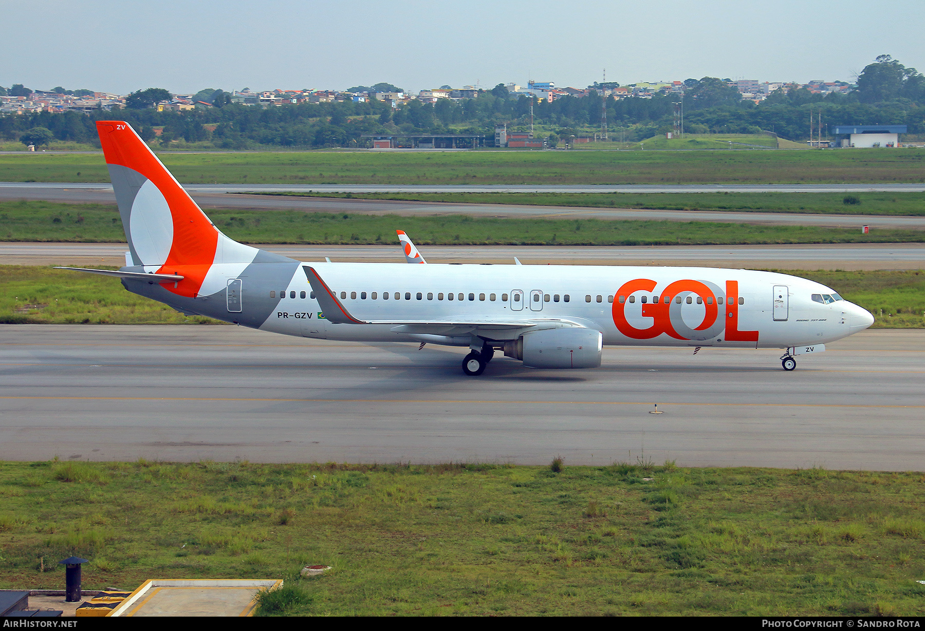 Aircraft Photo of PR-GZV | Boeing 737-8KN | GOL Linhas Aéreas | AirHistory.net #377691