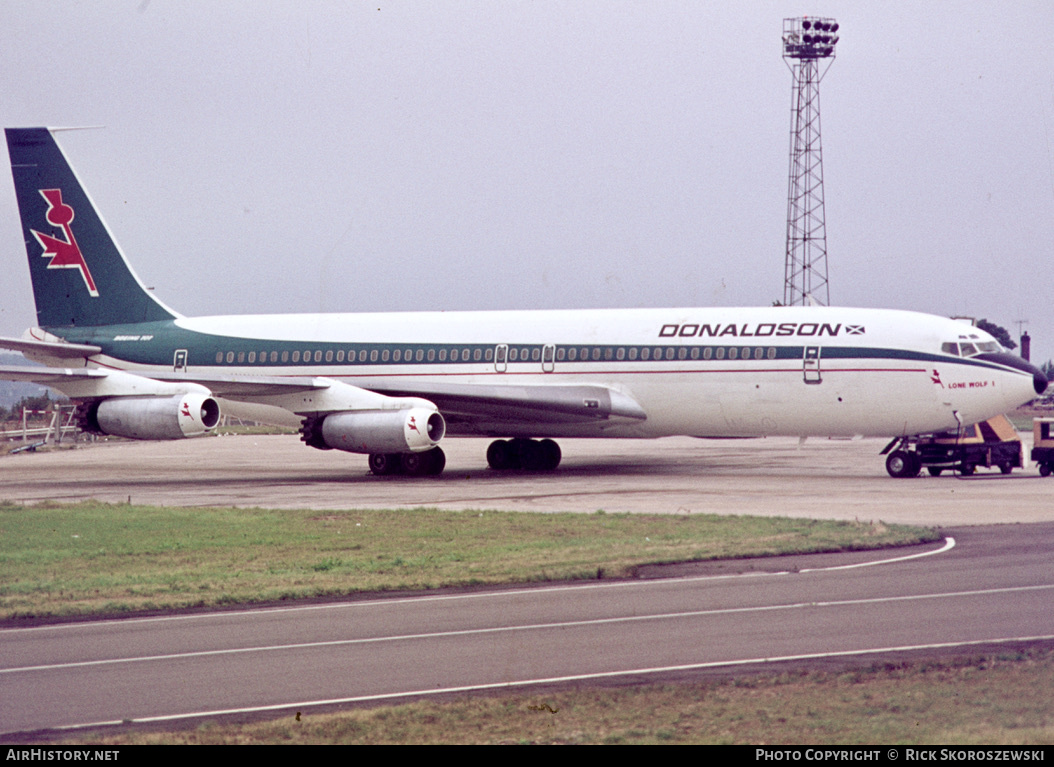 Aircraft Photo of G-AYVG | Boeing 707-321 | Donaldson International Airways | AirHistory.net #377692