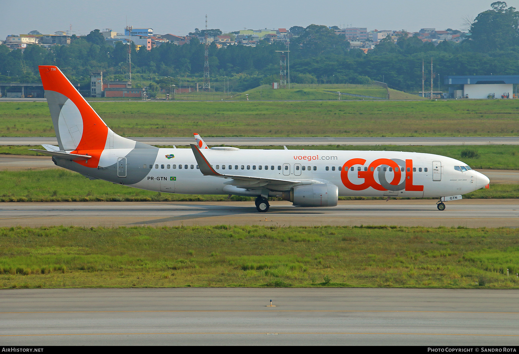 Aircraft Photo of PR-GTN | Boeing 737-8EH | GOL Linhas Aéreas | AirHistory.net #377693