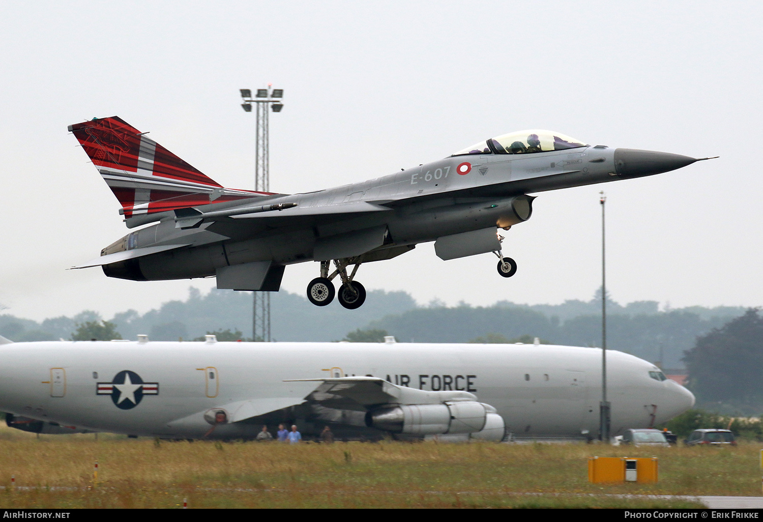 Aircraft Photo of E-607 | General Dynamics F-16AM Fighting Falcon | Denmark - Air Force | AirHistory.net #377696