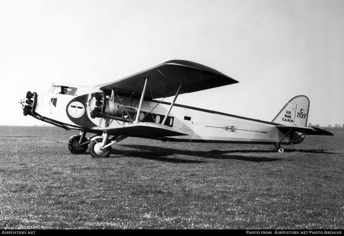 Aircraft Photo of NC7137 / C7137 | Boeing 80 | Boeing Air Transport | AirHistory.net #377699
