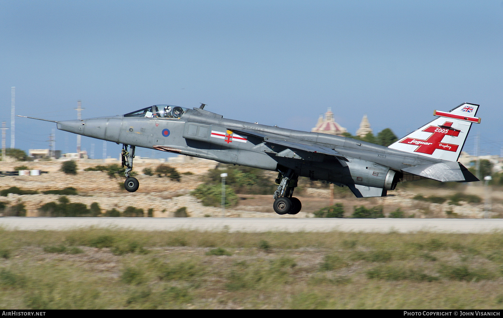 Aircraft Photo of XZ103 | Sepecat Jaguar GR3A | UK - Air Force | AirHistory.net #377702
