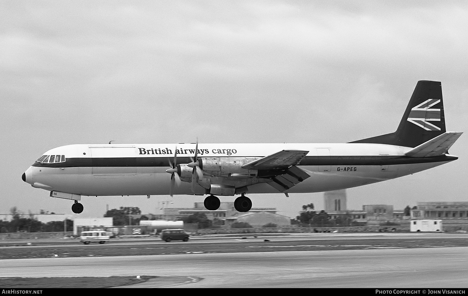 Aircraft Photo of G-APEG | Vickers 953C Merchantman | British Airways Cargo | AirHistory.net #377709