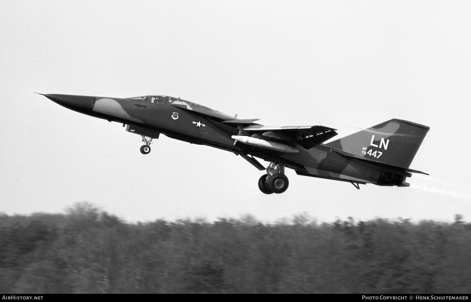 Aircraft Photo of 72-1447 / AF72-447 | General Dynamics F-111F Aardvark | USA - Air Force | AirHistory.net #377716