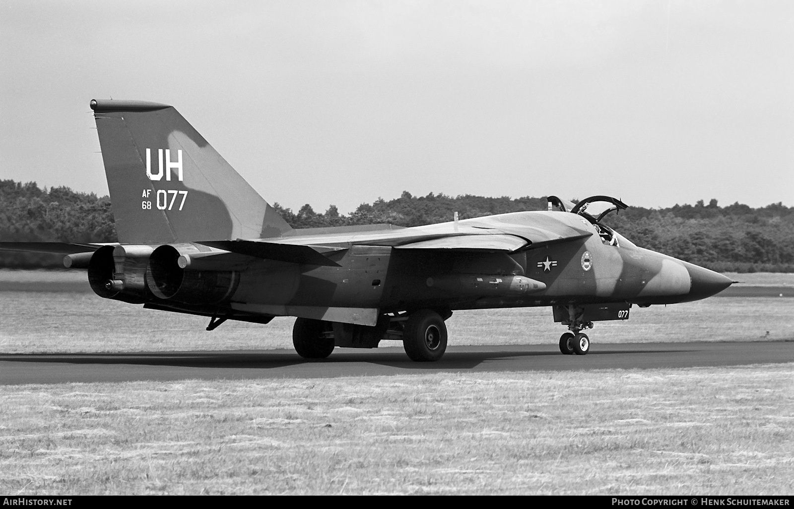 Aircraft Photo of 68-0077 / AF68-077 | General Dynamics F-111E Aardvark | USA - Air Force | AirHistory.net #377717
