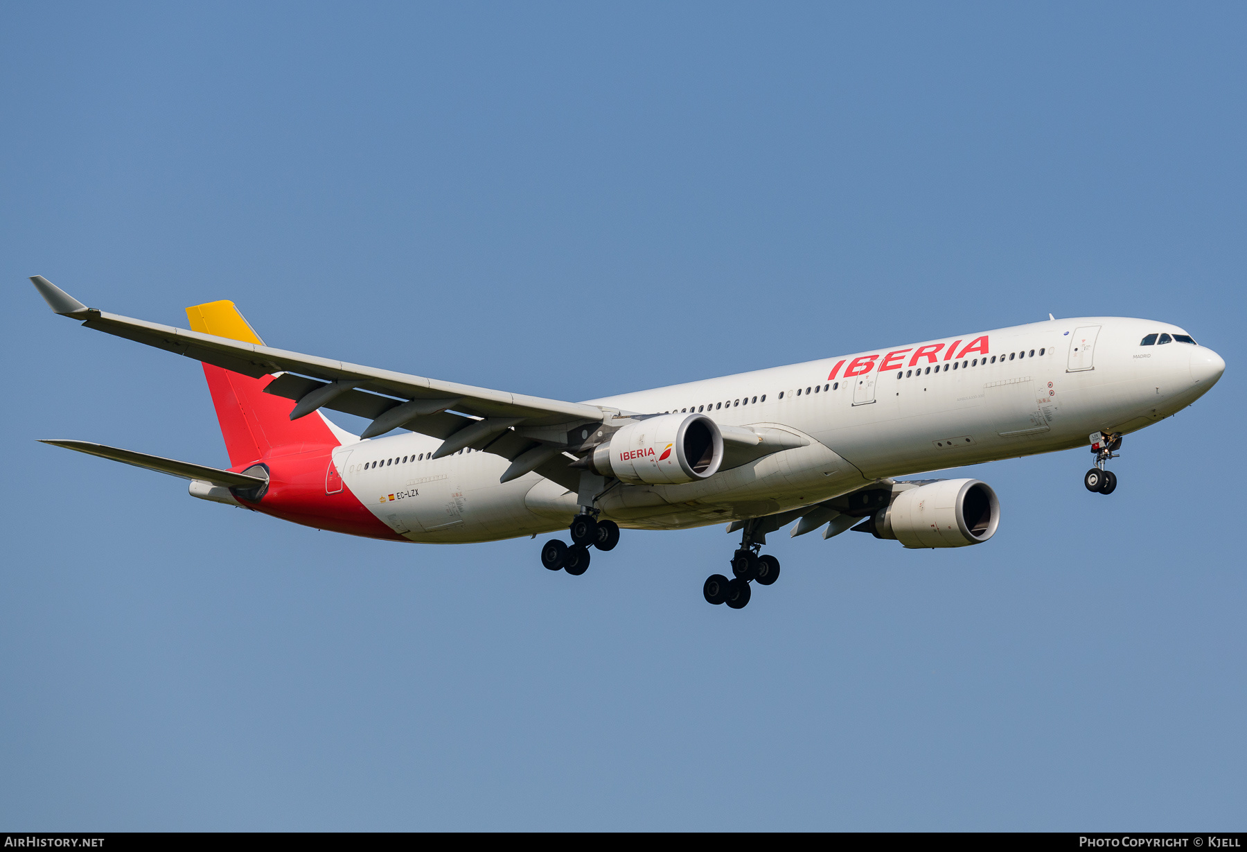Aircraft Photo of EC-LZX | Airbus A330-302 | Iberia | AirHistory.net #377719
