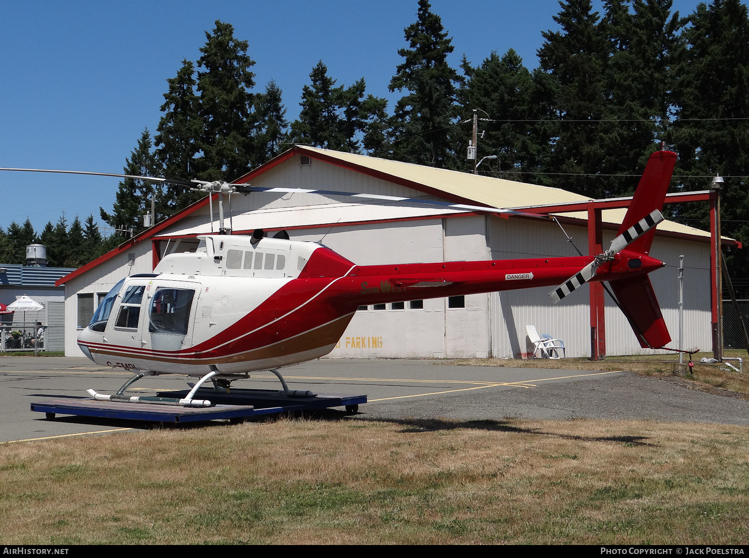 Aircraft Photo of C-FMPI | Bell 206B JetRanger II | Sun West Helicopters | AirHistory.net #377726