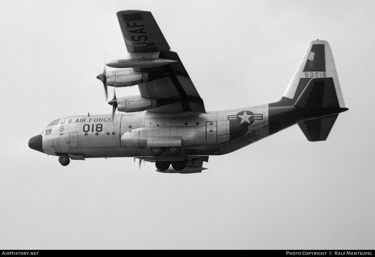 Aircraft Photo of 55-018 / 50018 | Lockheed C-130A Hercules (L-182) | USA - Air Force | AirHistory.net #377734