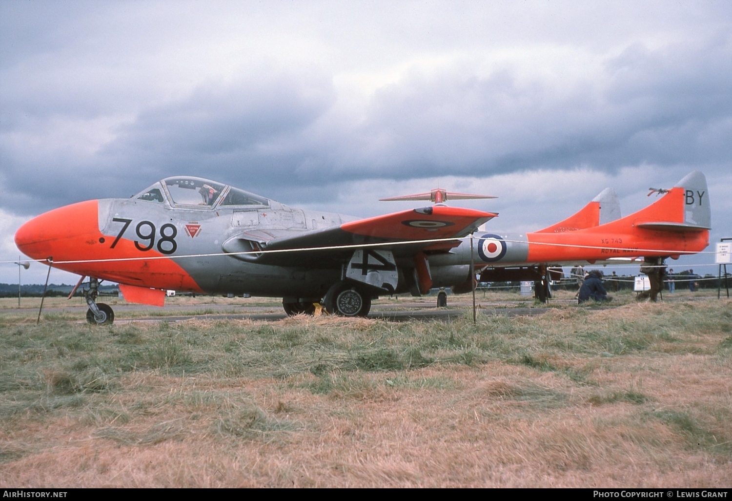 Aircraft Photo of XG743 | De Havilland D.H. 115 Sea Vampire T22 | UK - Navy | AirHistory.net #377735